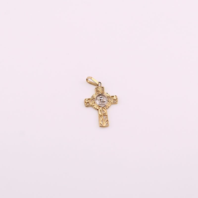 Dije Cruz Comunion 14k 1.3g