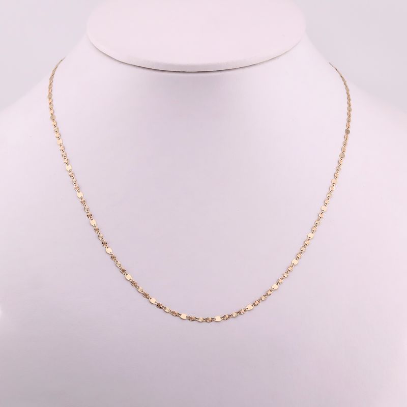 Cadena Mixta 14k 1.4g 45cm