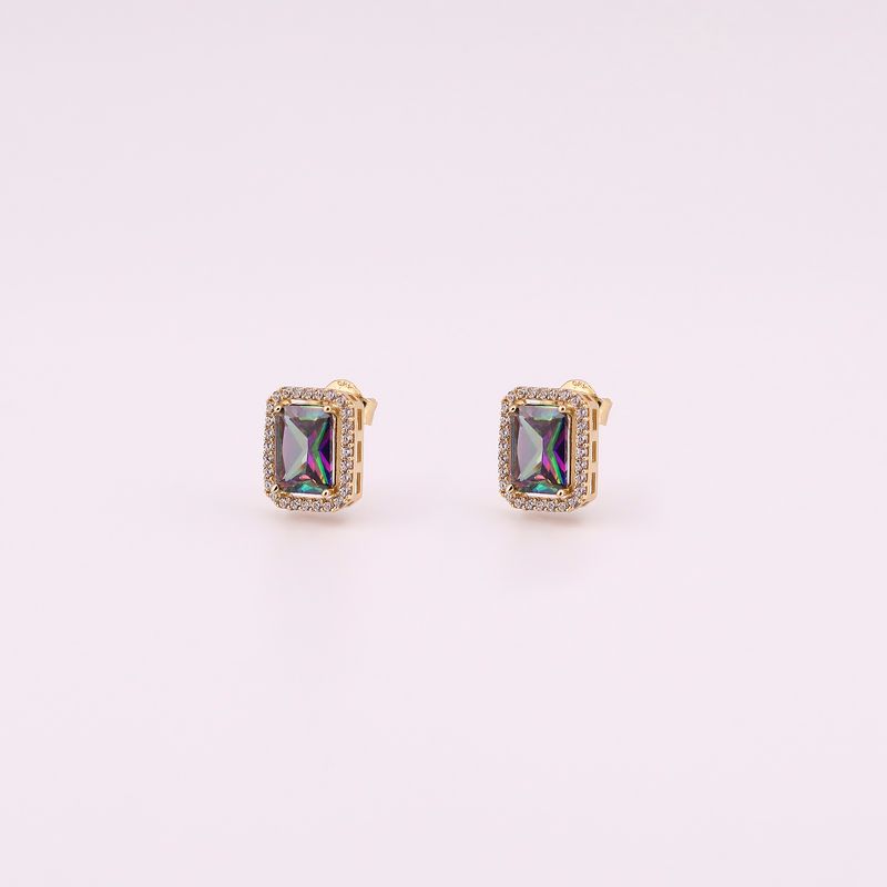 Aretes C/p Tornasol 14k 2.8g