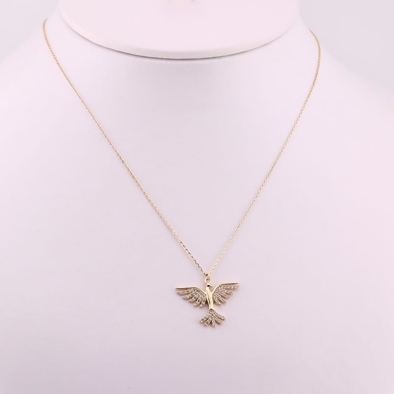 Gargantilla Ave Fenix C/p 14k 2.7g