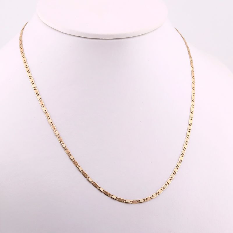 Cadena Valentino 14k 5g 45cm