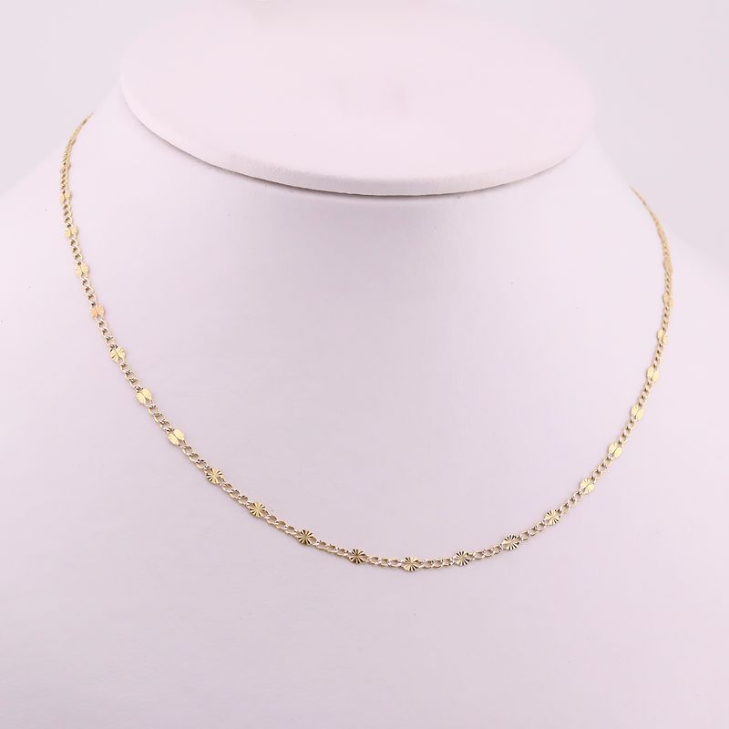 Cadena Mixta 14k 1.6g 40cm