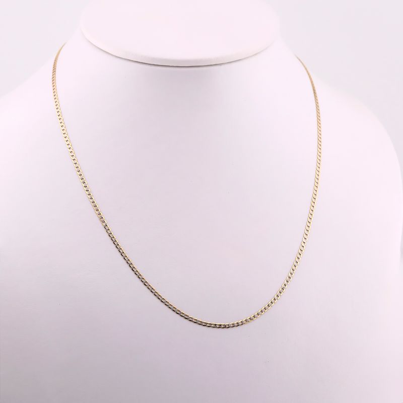 Cadena Eslabon  14k 3.1g 60cm