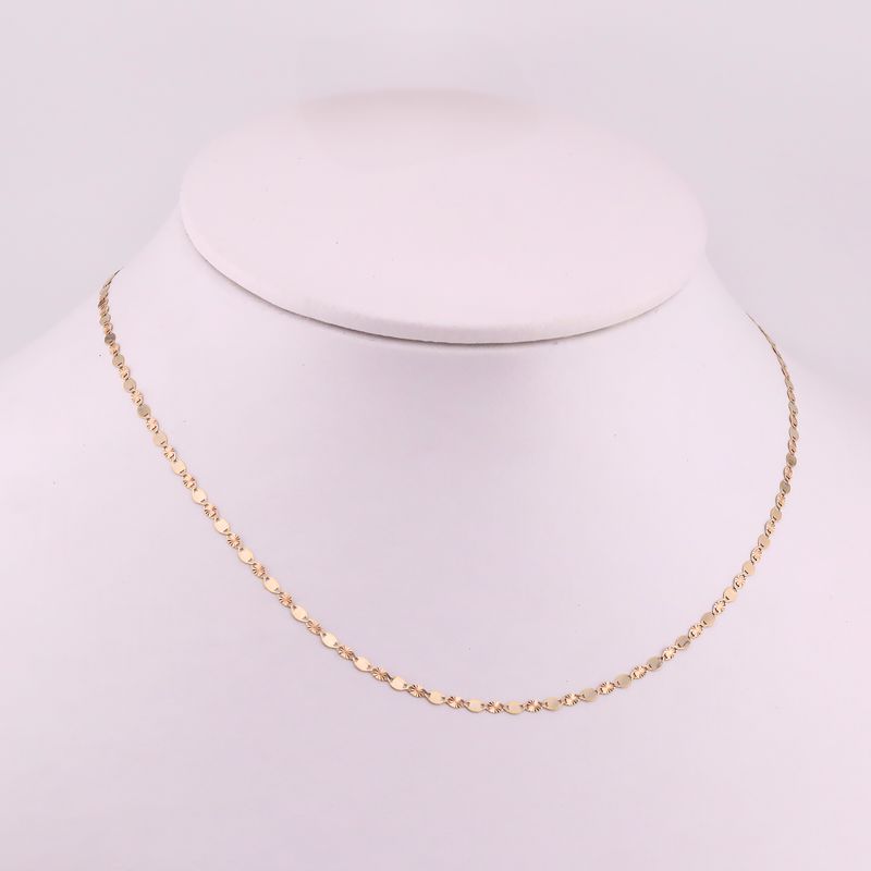 Cadena Gucci Italiana 14k 1.3g 40cm
