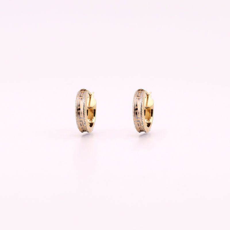 Arracadas Griegas 14k 1.6g