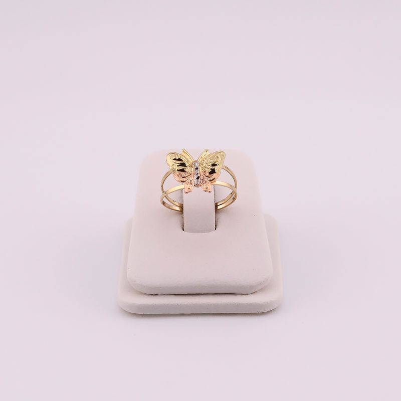 Anillo Mariposa  14k 1.3g #7.5
