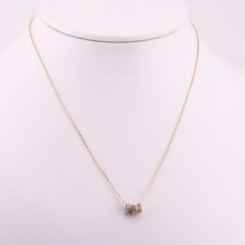 Gargantilla Aros  14k C/p 14k 2.3g