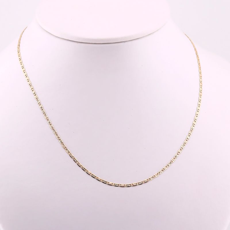 Cadena Valentino 14k 3.5g 55cm