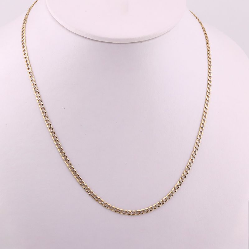 Cadena Cartier Dimant. 14k 7.9 G60cm