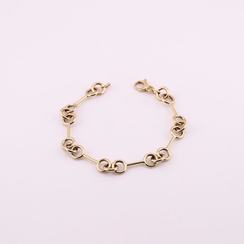 Pulso Circ. Liso 14k 5.1g 18cm