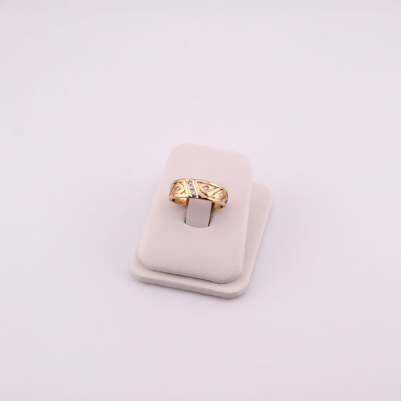 Anillo Guia C/p Bcas 14k 3.3g # 5.5
