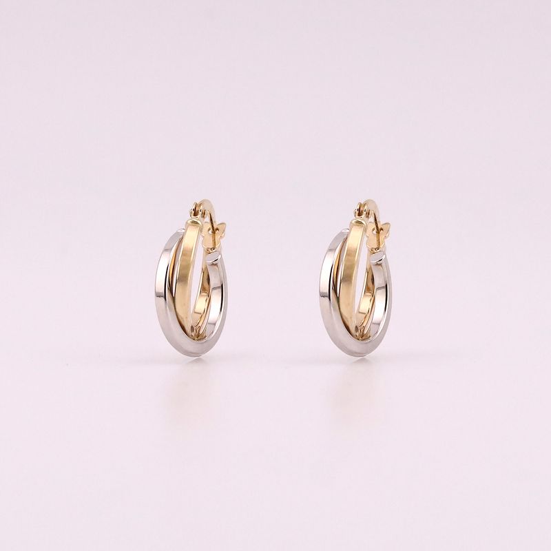 Arracadas Ch. Torcidas 14k 1.2g