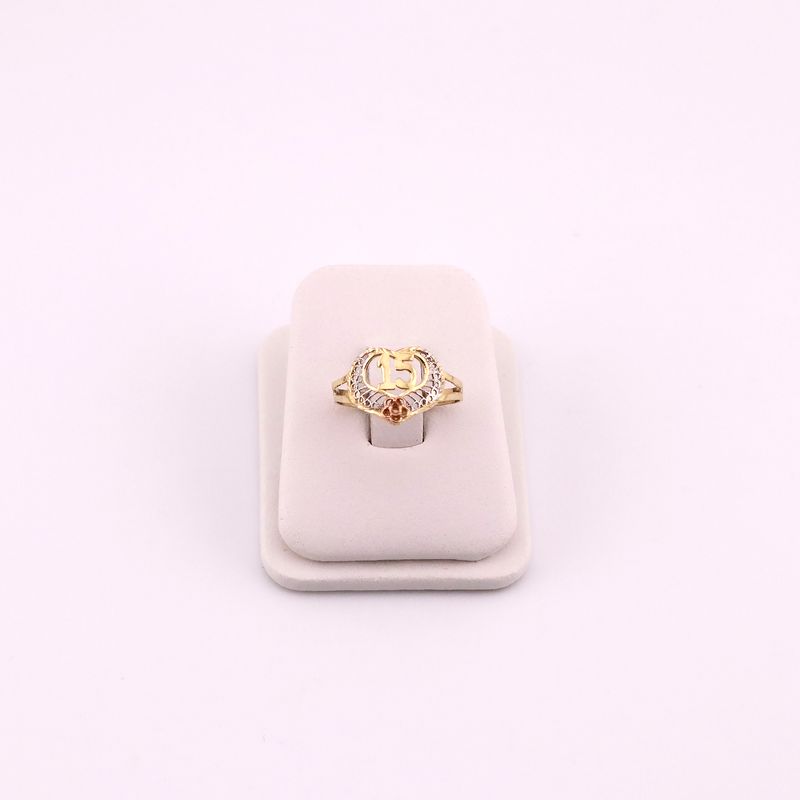 Anillo 15 Años  14k 1.4g #8