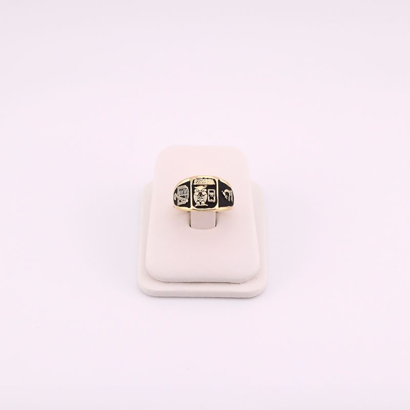 Anillo Graduacion 14k 1.2g #8