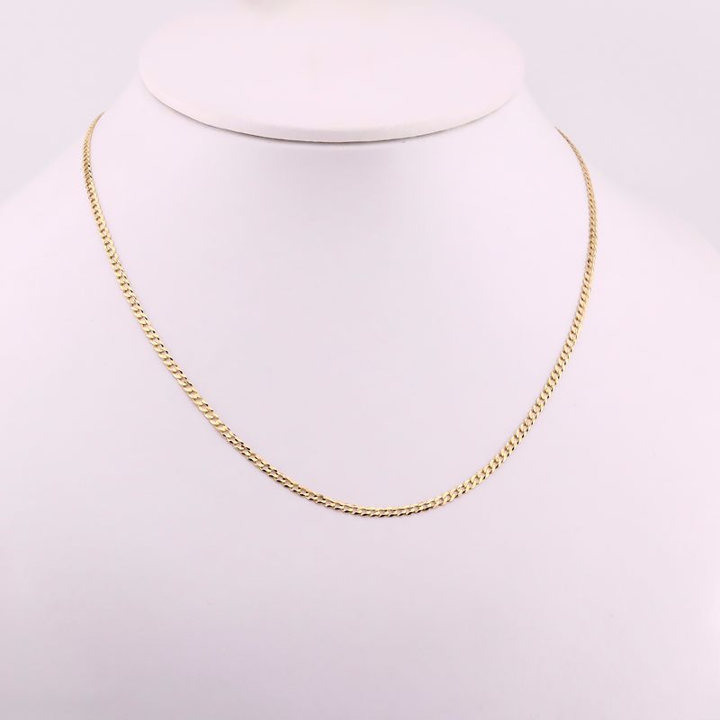 Cadena Eslabon  14k 3.6g 55cm