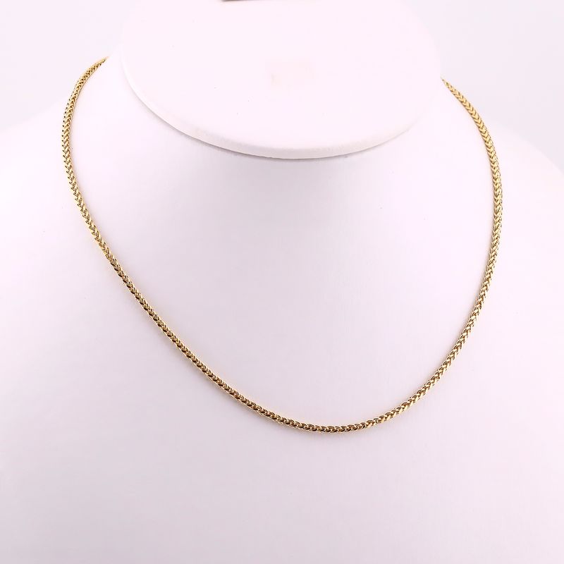 Cadena Espiga 14k 4.2g 55cm