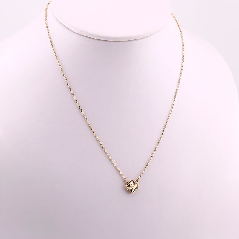 Gargantilla Flor Relim. 14k 3.4g