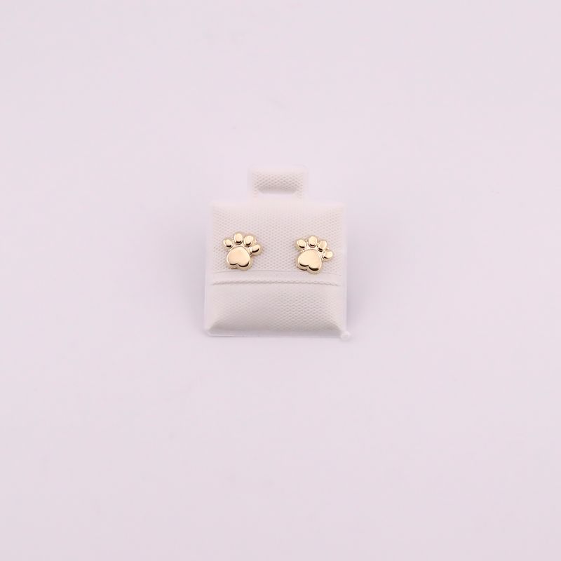 Broqueles Huella Perrito  10k 0.2g