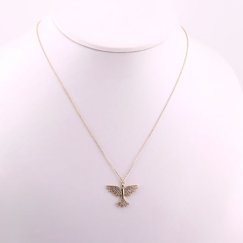Gargantilla Ave Fenix C/p 14k 2.7g