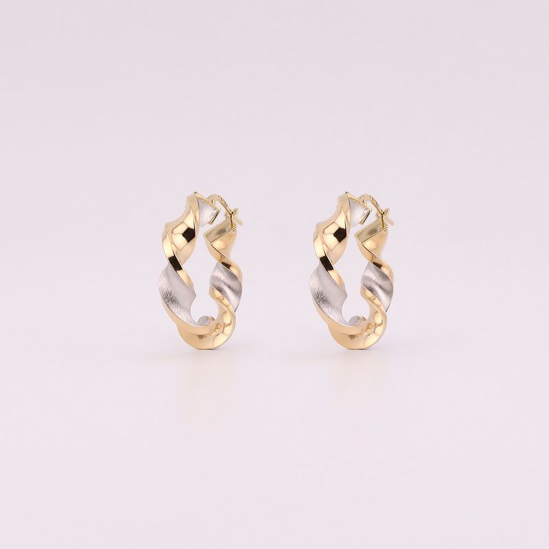 Arracads Torcidas Tnos  14k 4.2g