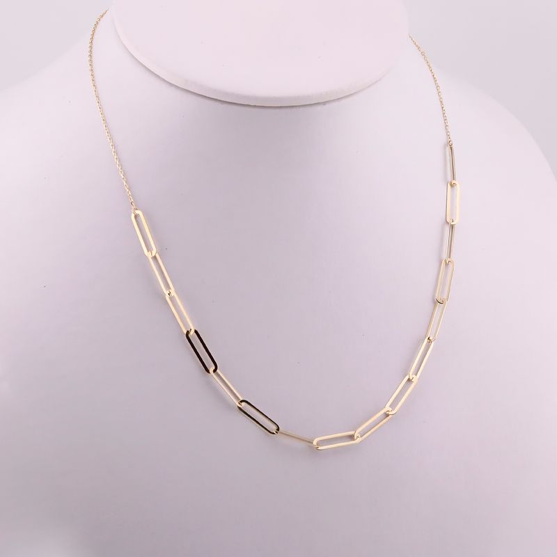Gargantilla Clip Lisa 14k 2.5g