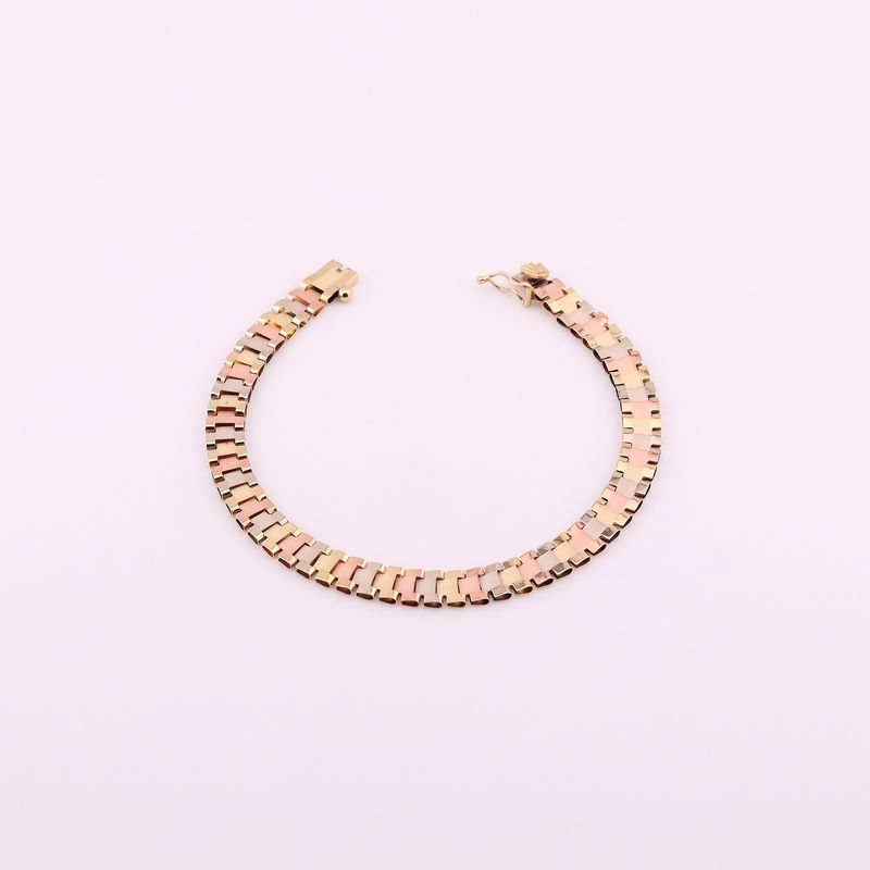 Pulso Tiipo Rolex  14k 5.1g 17 Cm