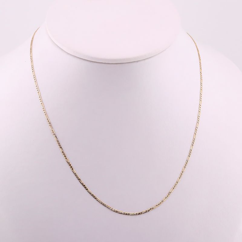 Cadena Eslabon Dimant. 14k 2g