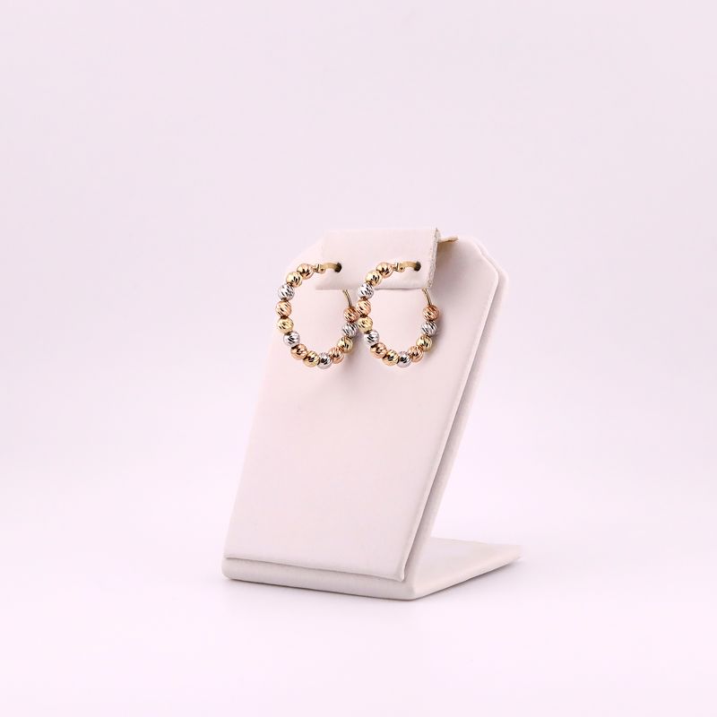 Arracadas Borlas  14k 4g