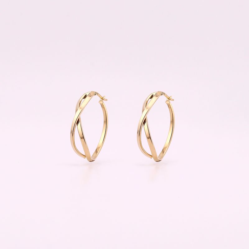 Arracadas Infinito  14k 2.1g