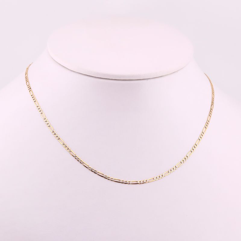 Cadena Cartier Dimant. 14k 2.1g 40cm