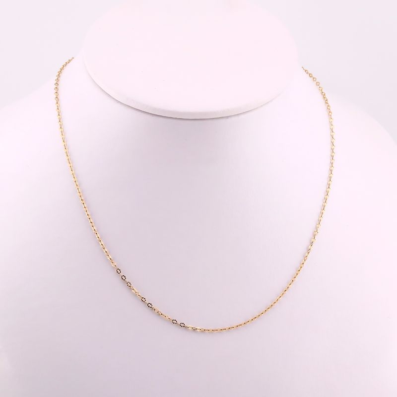 Cadena Eslabon Inv. 14k 1.8g 50cm