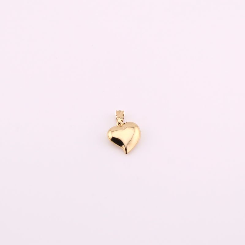 Dije Corazon Inflado  14k 1g
