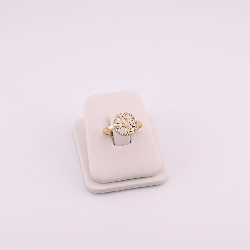 Anillo Arbol De La Vida 14k 1.6g #7