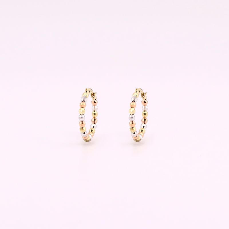 Arracadas Borlas Tnos  14k 2.2g