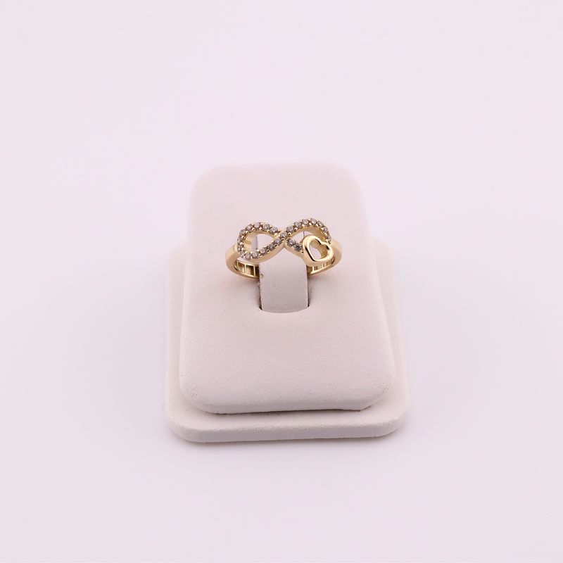 Anillo Infinito C/p 14k 1.8g #6