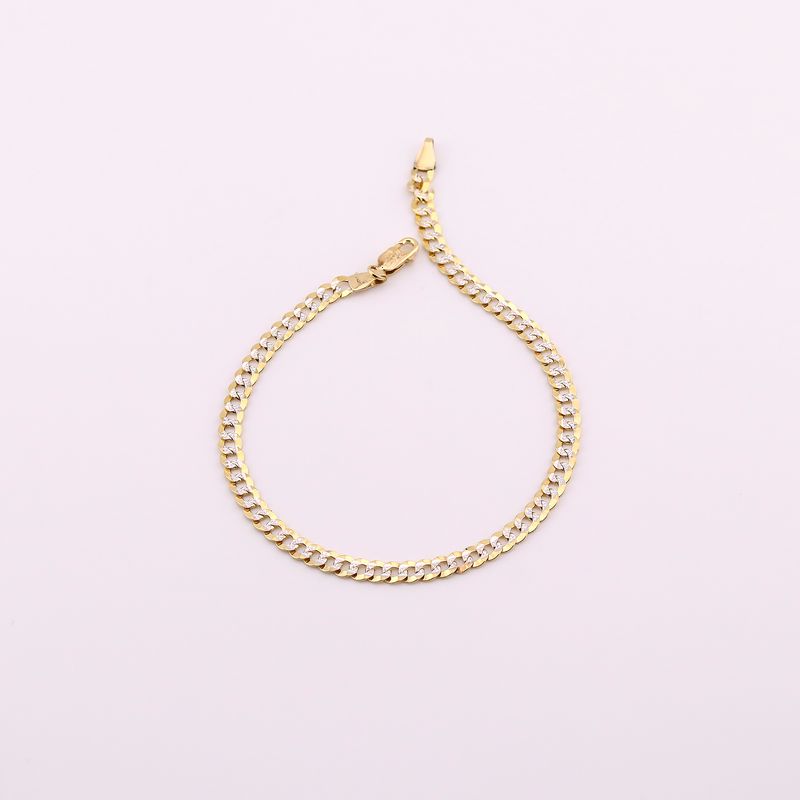 Pulso Eslabon Diam. 14k 4.8g 20 Cm