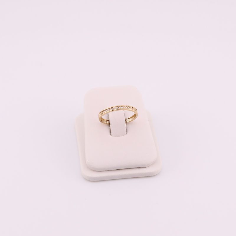 Anillo Churumbela C/p 14k 1.3g #7.5