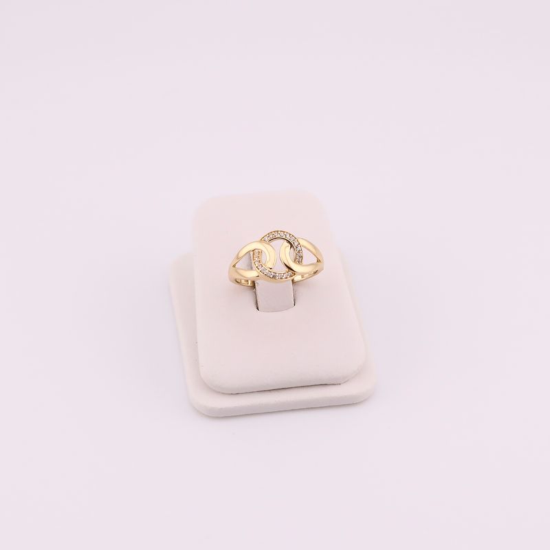 Anillo Liso C/p 14k 2.1g #8