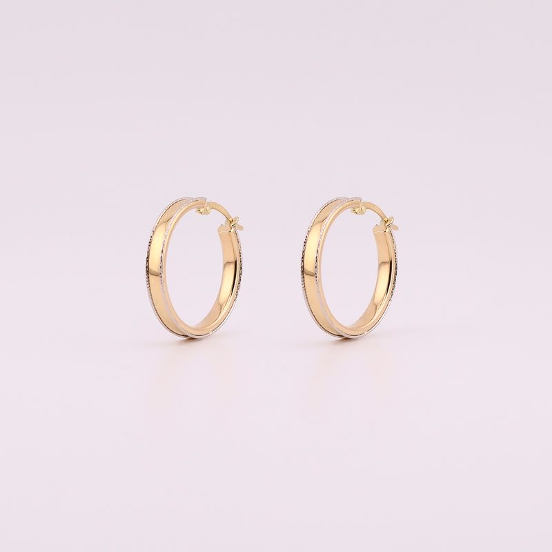 Arracadas 2 Tns 14k 2.4g
