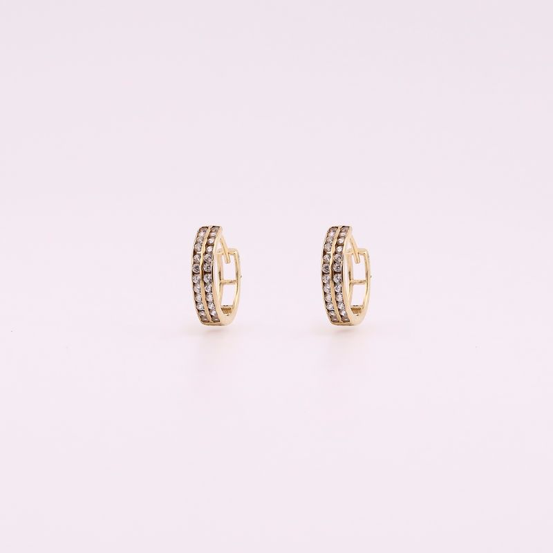 Aretes Huggies C/p 10k 1.6g