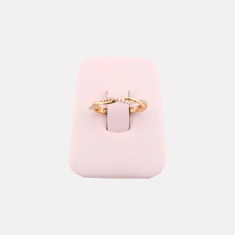 Anillo Torcido Liso C/p 14K 1.7 #6