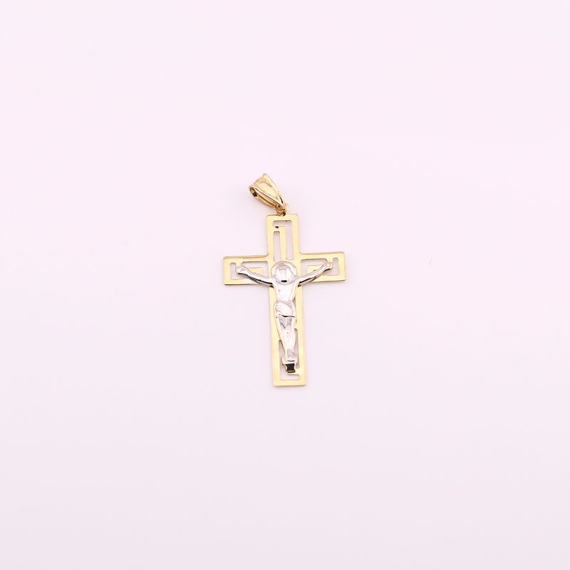 Dije Cruz Cristo 14k 1.2g