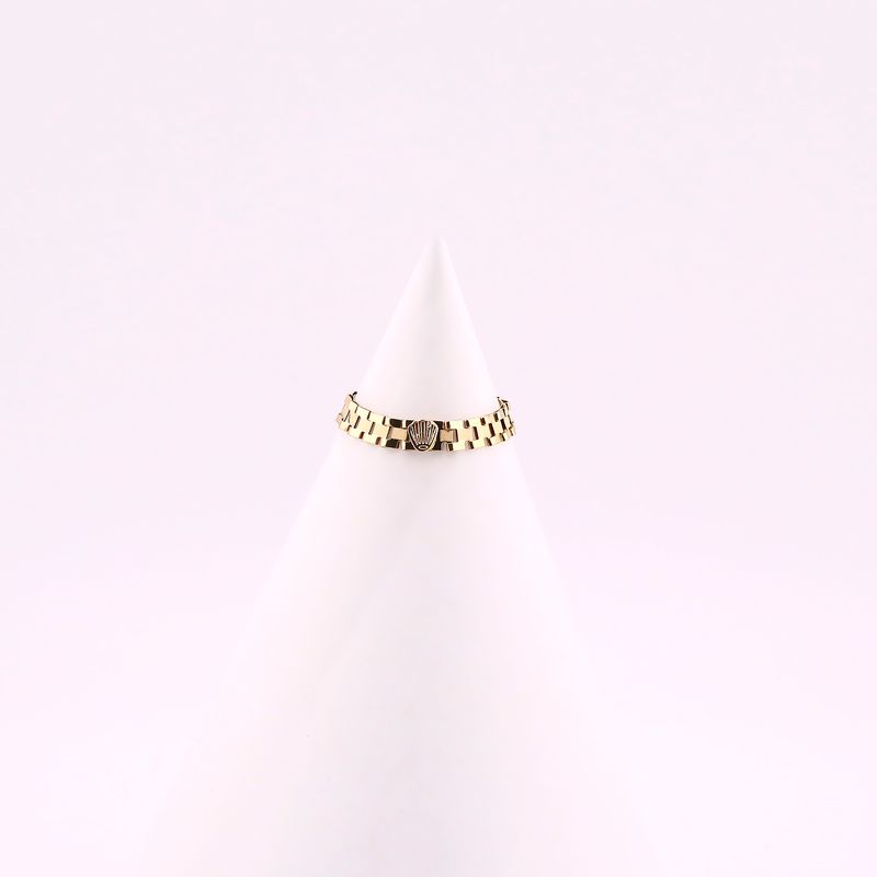 Anillo Tipo Rolex 14k 1g #10.5