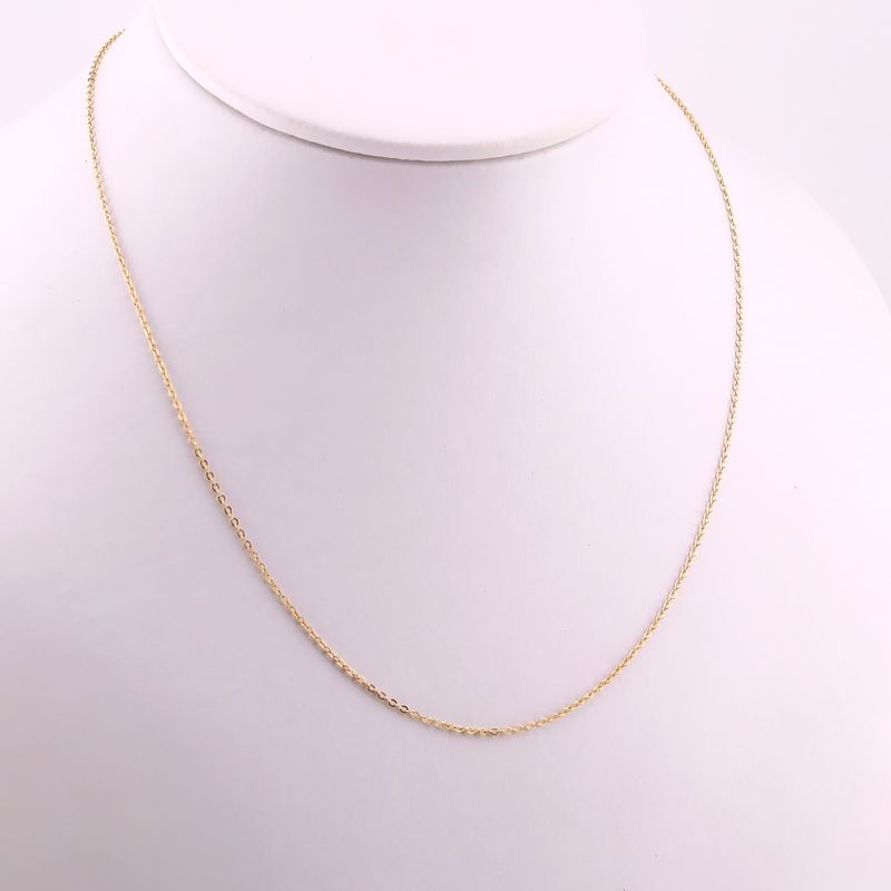 Cadena Eslabon Invert. 14k 1.7g 45cm