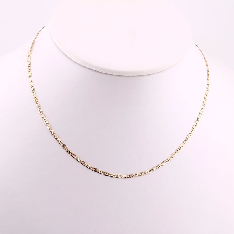 Cadena Valentino 14k 2.4g 40cm