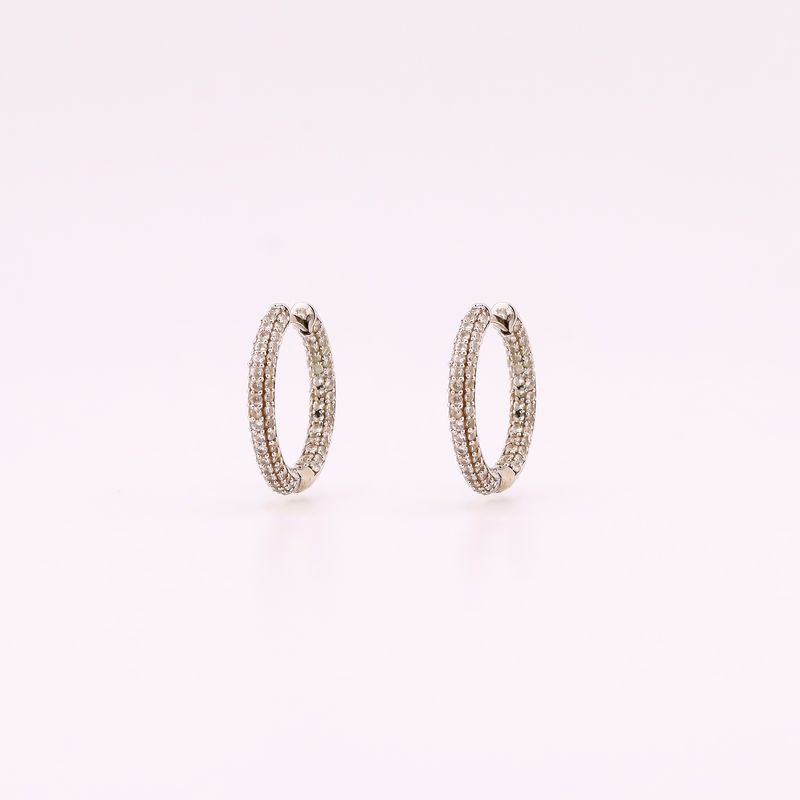 Arracadas Bcas C/p 14k 5.1g