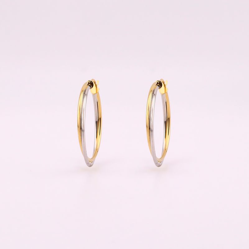 Arracadas Gdes Torcidas 14k 1.9g