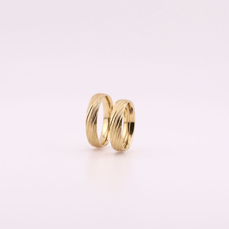 Argollas Relim. 14k 5.6g #10 #8