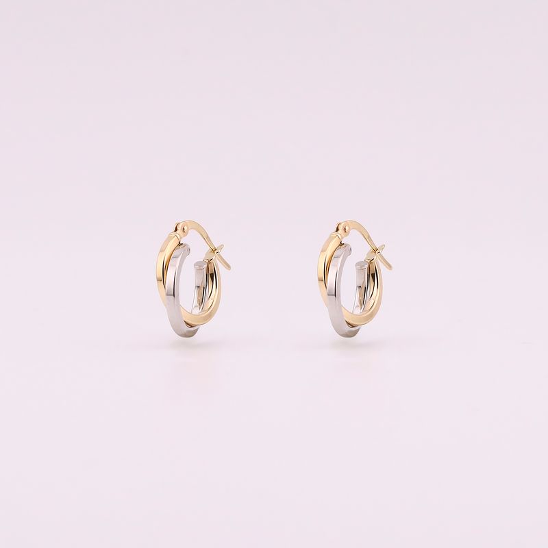 Arracadas Ch. Torcidas 14k 1.2g