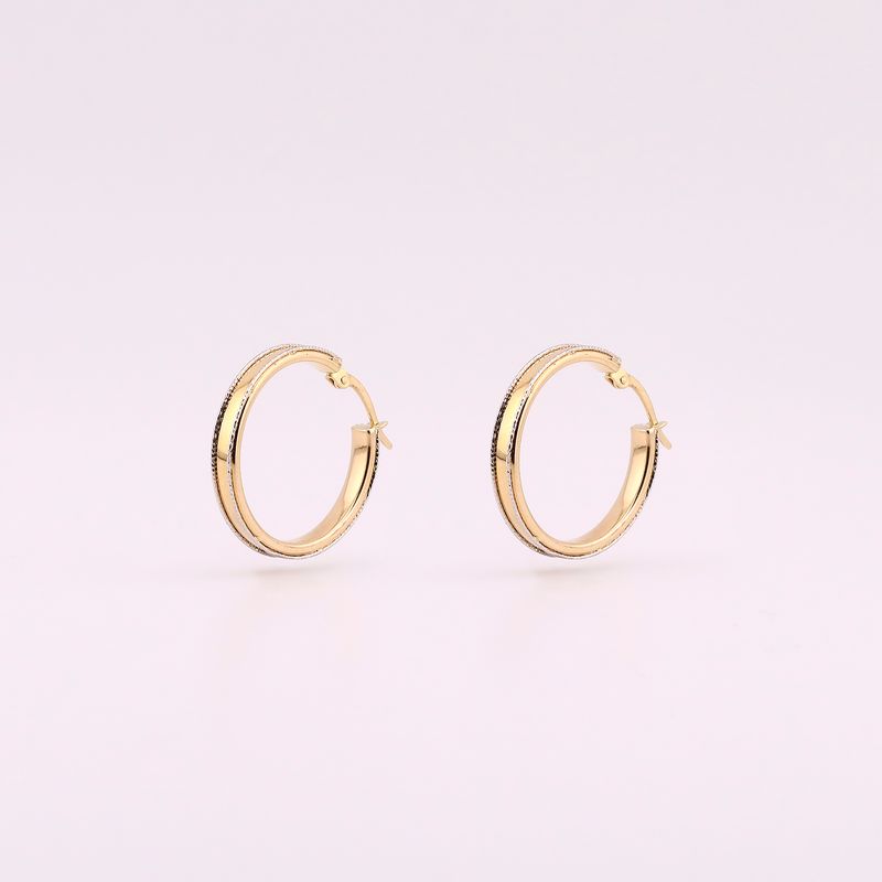 Arracadas 2 Tns 14k 2.4g